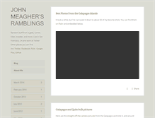 Tablet Screenshot of jmeagher.net